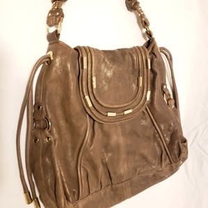 Junior Drake lamb hobo bag.